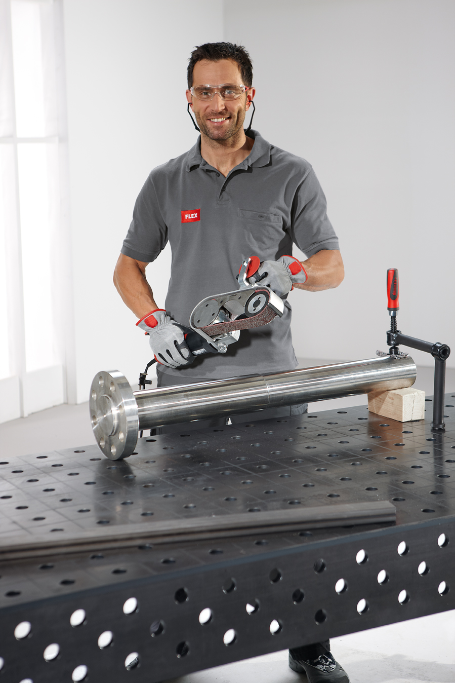 Weld and Pipe Sander Newco Power Tools